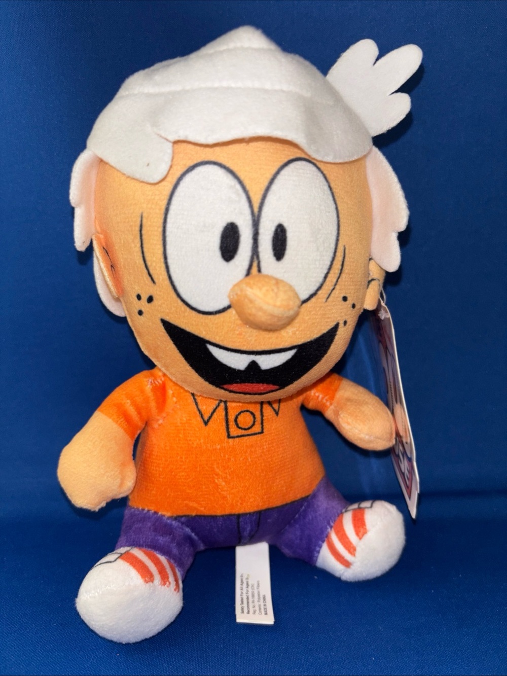 Toy Factory Nickelodeon The Loud House Lincoln 7” Plush with Tag NWT